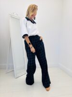 Polo blanc avec col noir – Image 3