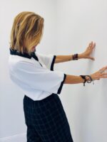 Polo blanc avec col noir – Image 5