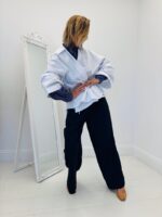 Chemise Cache Cœur Avec Nœud – Image 3