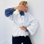 Chemise Cache Cœur Avec Nœud