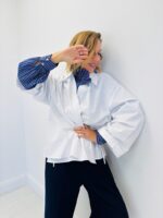Chemise Cache Cœur Avec Nœud
