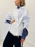 Chemise Cache Cœur Avec Nœud – Image 5