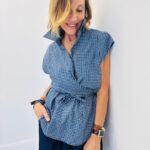 Chemise Cache Cœur Carreaux