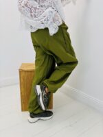 Pantalon casual vert – Image 3
