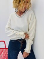 Pull col dentelle – Image 8
