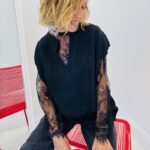 Pull et Dentelle 2 en 1