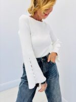 Pull manches longues avec boutons – Image 7