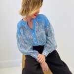 Tunique imprimée en viscose