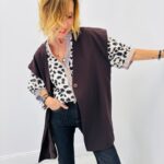 Veste élégante multicolore