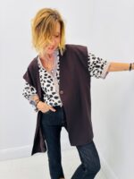 Veste élégante multicolore