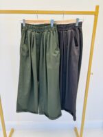 Pantalon large taille élastique – Image 2