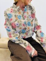 Veste Imprimée Fleurs – Image 6