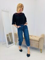 T-shirt Love Noir – Image 3