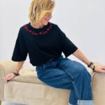 T-shirt Love Noir