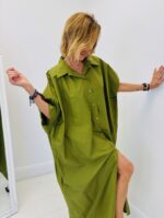 Robe oversize en coton