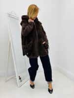 Gilet Capuche Fausse Fourrure – Image 9