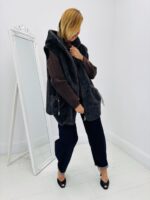 Gilet Capuche Fausse Fourrure – Image 8
