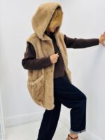 Gilet Capuche Fausse Fourrure – Image 5