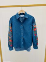 Chemise Denim Brodé – Image 2