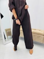 Pantalon large 100% coton – Image 9