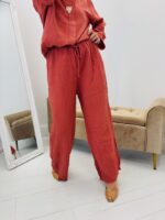 Pantalon large 100% coton – Image 7