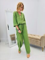 Pantalon large 100% coton – Image 10