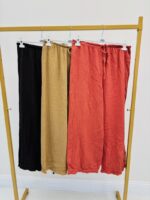 Pantalon large 100% coton – Image 3