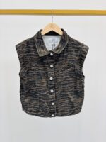 Veste toile imprimée tigre – Image 2