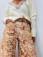 Jeans Imprimé Bambi Coupe Barrel – Image 6