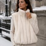 Gilet en Fourrure Synthétique