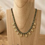 Collier pierre naturelle turquoise