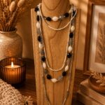 Sautoir perles