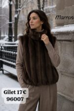 Gilet en Fourrure Synthétique – Image 4