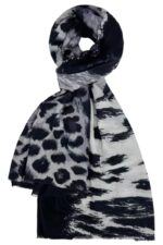 Écharpe imprimée léopard – Image 3