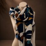 Foulard imprimé floral