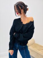 Pull Col Dentelle – Image 7