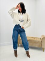 Gilet élégant en viscose - Marque VALENTYNE – Image 3