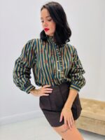 Chemise rayée brodée – Image 3