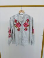 Chemise à Carreaux Brodée – Image 2
