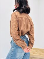 Chemise à Carreaux Brodée – Image 6