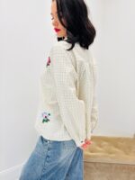 Chemise à Carreaux Brodée – Image 5