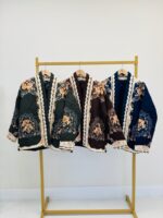Veste matelassée fleurie – Image 2