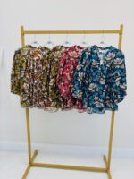 Blouse à motifs floraux – Image 2