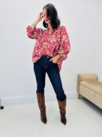 Blouse à motifs floraux – Image 5