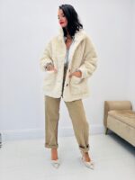 Veste en Fausse Fourrure