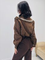 Chemise Pois Col Claudine – Image 5