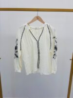 Blouse brodée élégante – Image 2