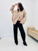 Gilet col montant boutonné – Image 3