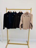 Gilet col montant boutonné – Image 2