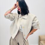 Manteau Court Laine